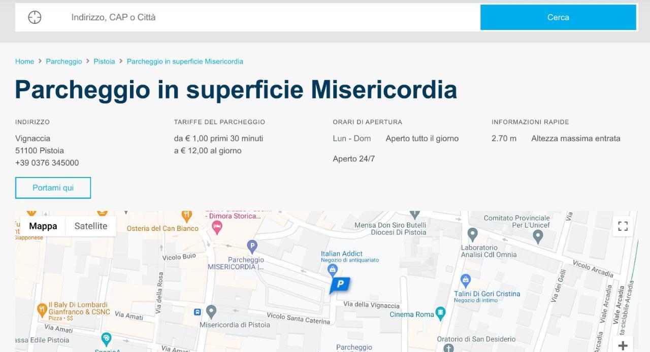 Appartamento Sulla Sala Pistoia Buitenkant foto